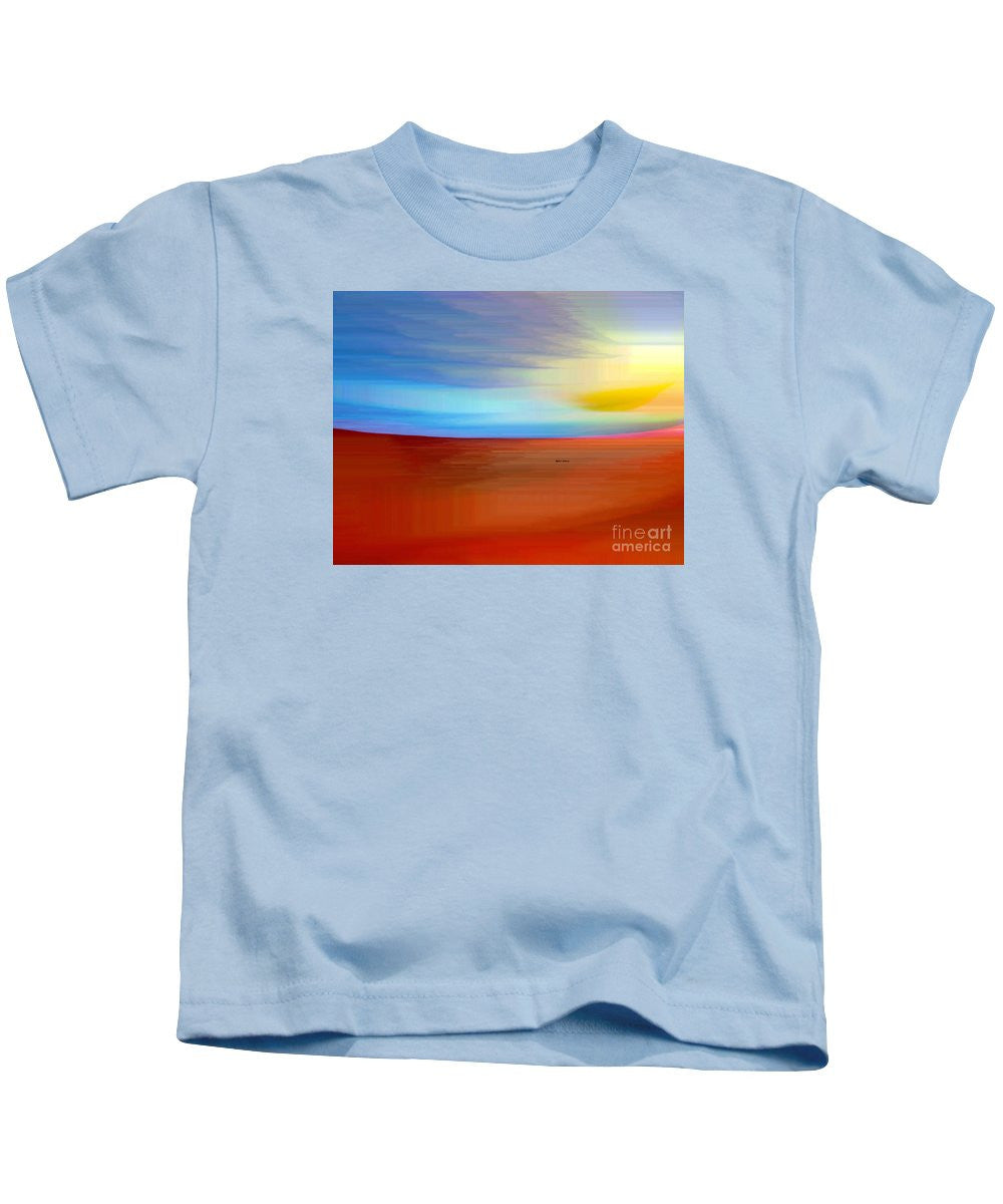 T-shirt pour enfant - Lever de soleil