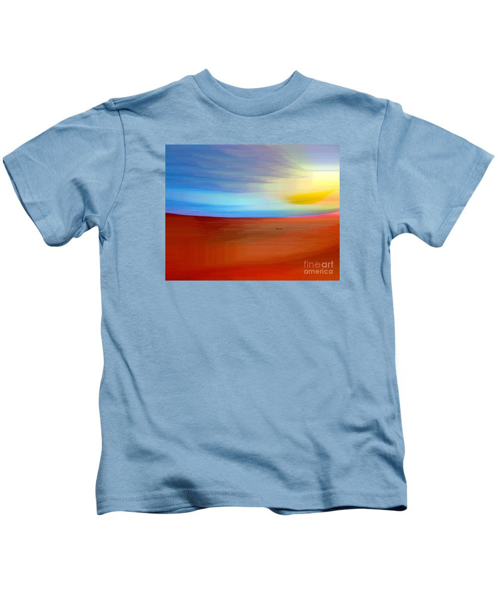 T-shirt pour enfant - Lever de soleil