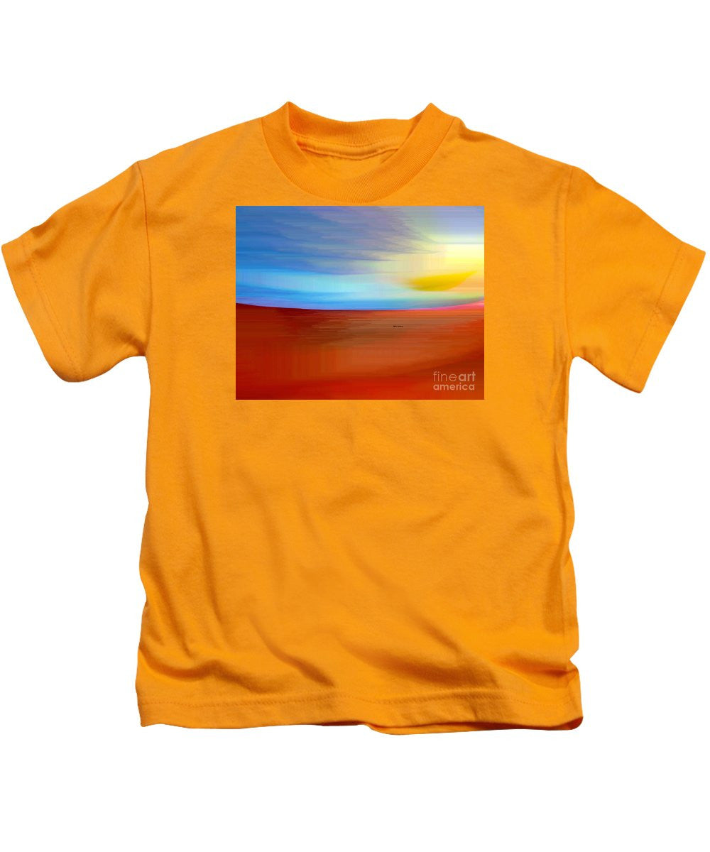 T-shirt pour enfant - Lever de soleil