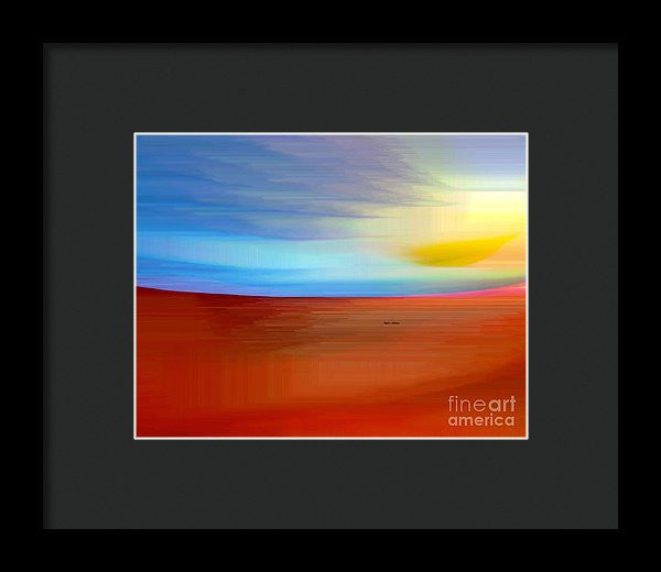 Framed Print - Sunrise