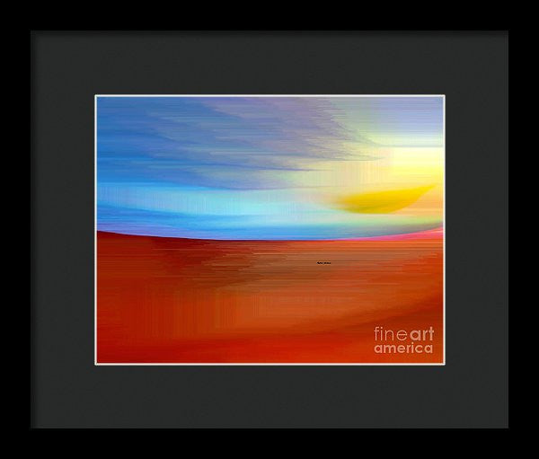 Framed Print - Sunrise