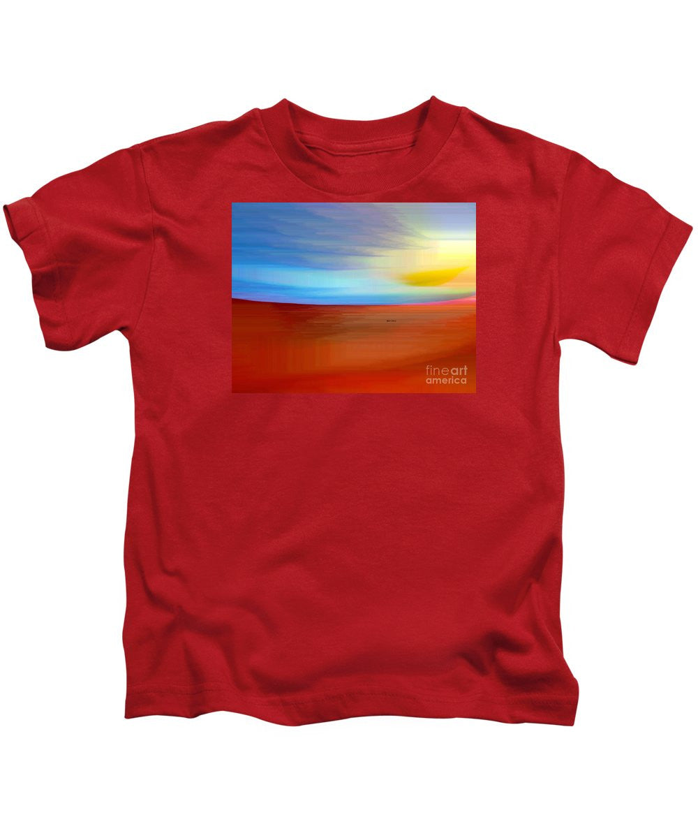 T-shirt pour enfant - Lever de soleil