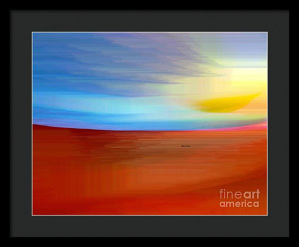 Framed Print - Sunrise