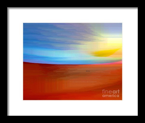 Framed Print - Sunrise