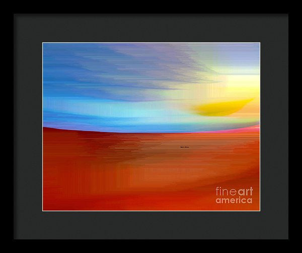 Framed Print - Sunrise