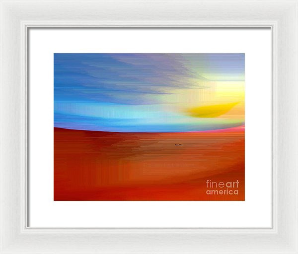 Framed Print - Sunrise