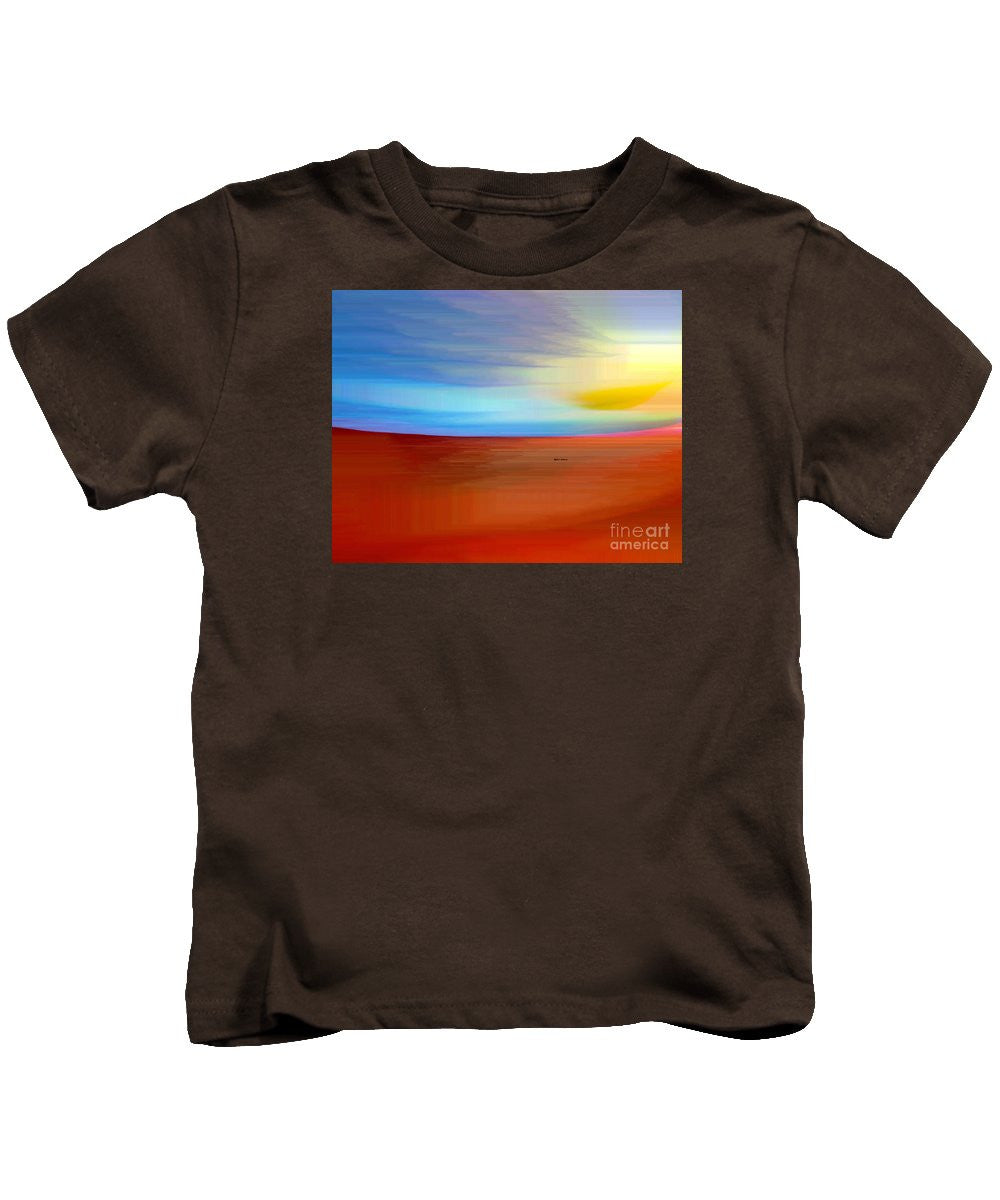 T-shirt pour enfant - Lever de soleil