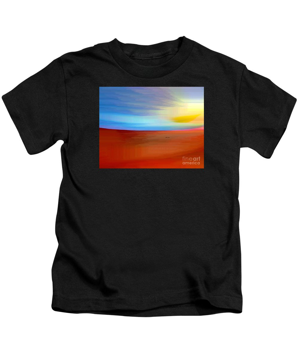 T-shirt pour enfant - Lever de soleil