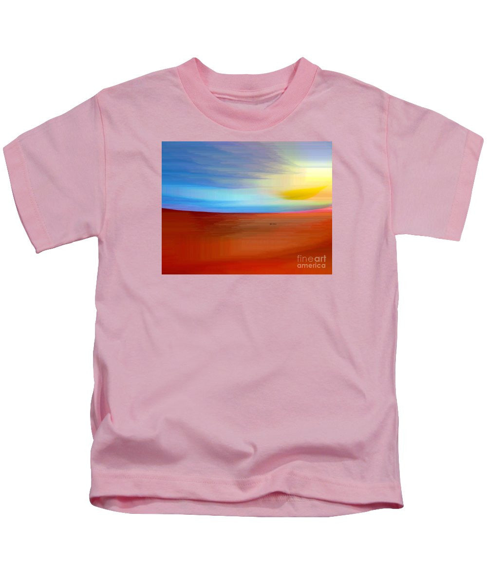 T-shirt pour enfant - Lever de soleil