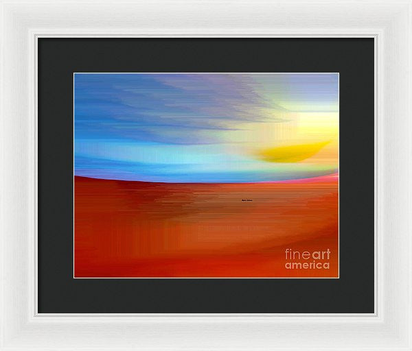 Framed Print - Sunrise