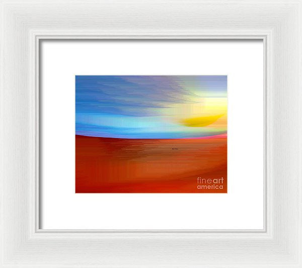 Framed Print - Sunrise