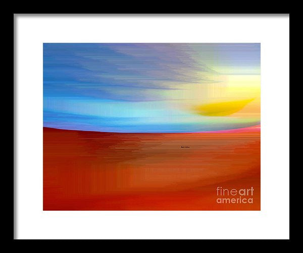 Framed Print - Sunrise