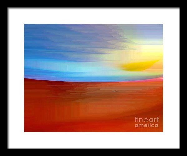 Framed Print - Sunrise