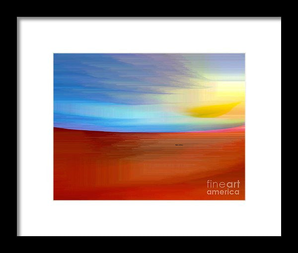 Framed Print - Sunrise