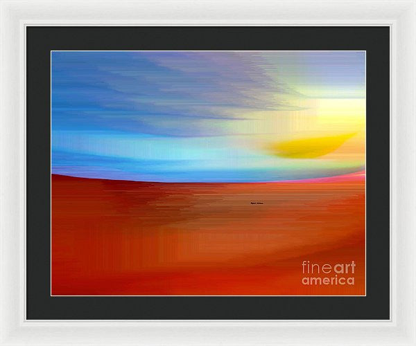 Framed Print - Sunrise