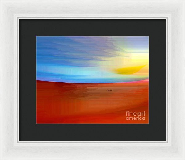 Framed Print - Sunrise