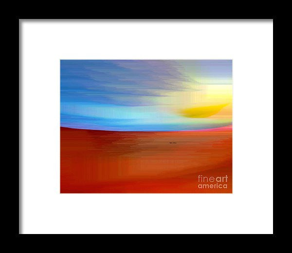 Framed Print - Sunrise