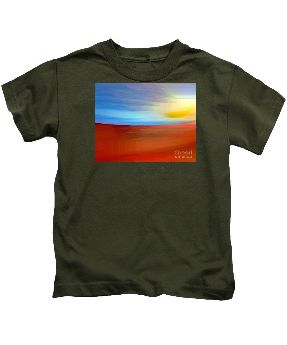 T-shirt pour enfant - Lever de soleil