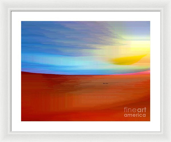 Framed Print - Sunrise