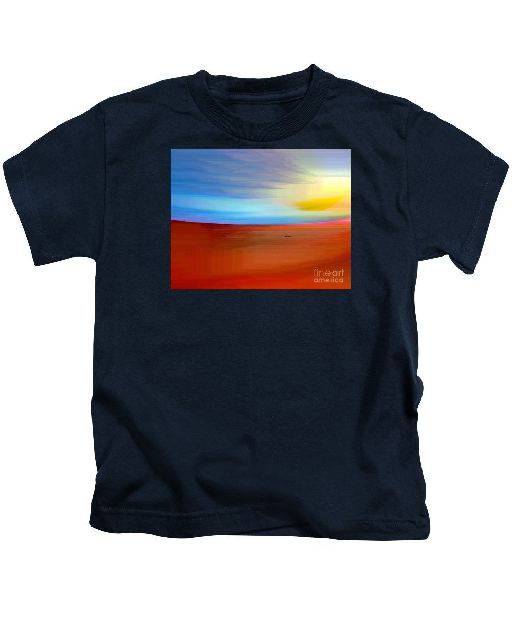 T-shirt pour enfant - Lever de soleil