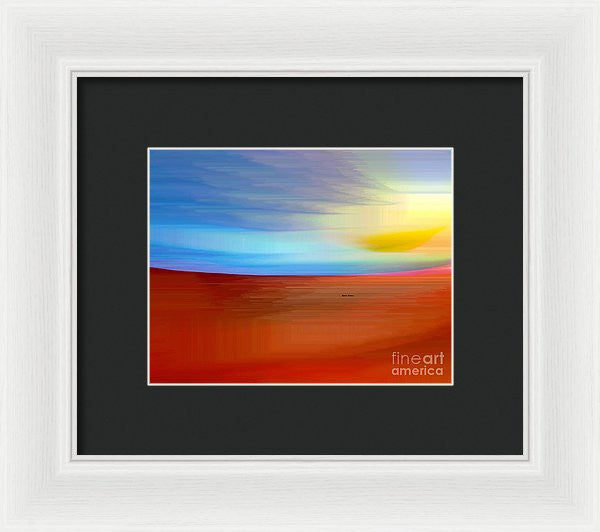 Framed Print - Sunrise