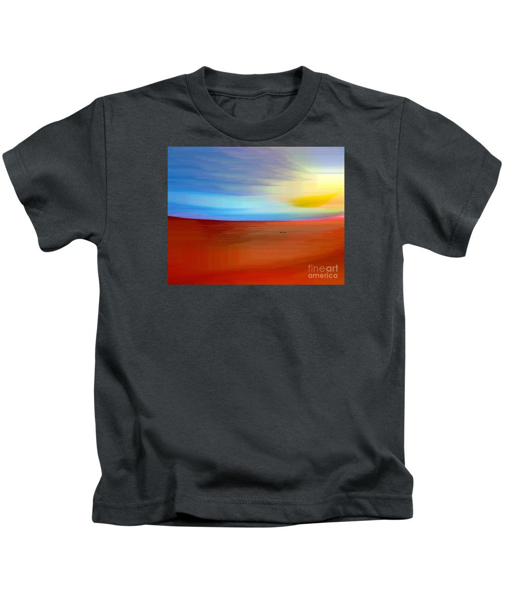 T-shirt pour enfant - Lever de soleil