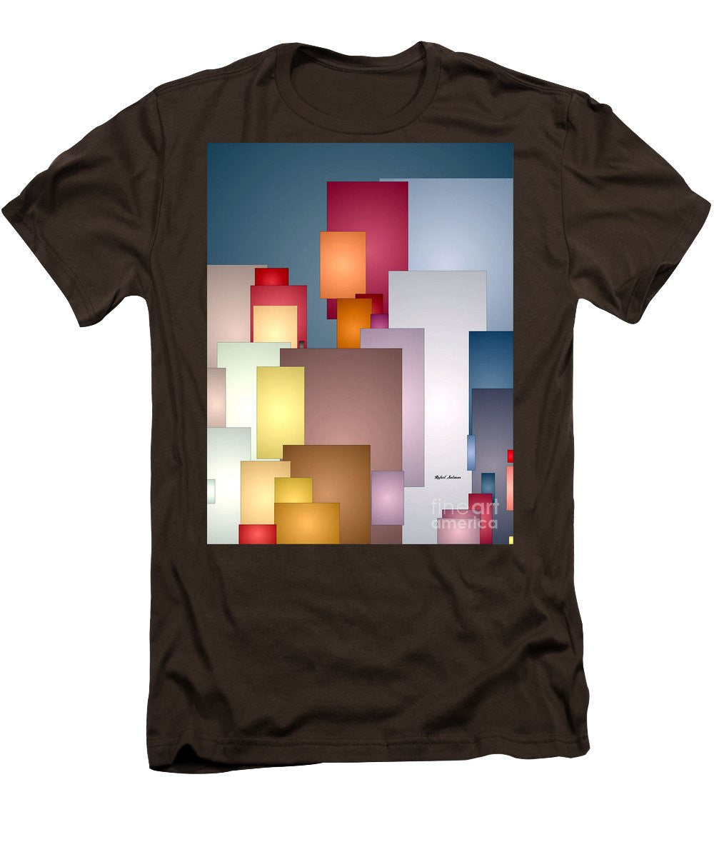 T-shirt pour homme (coupe ajustée) - Sunset