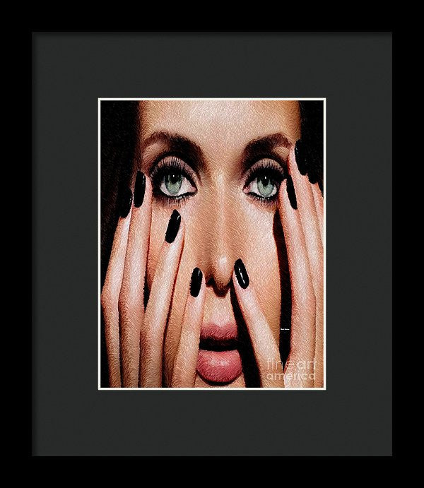 Framed Print - Surprised