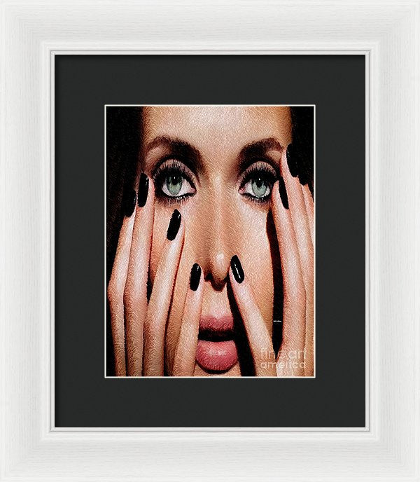 Framed Print - Surprised