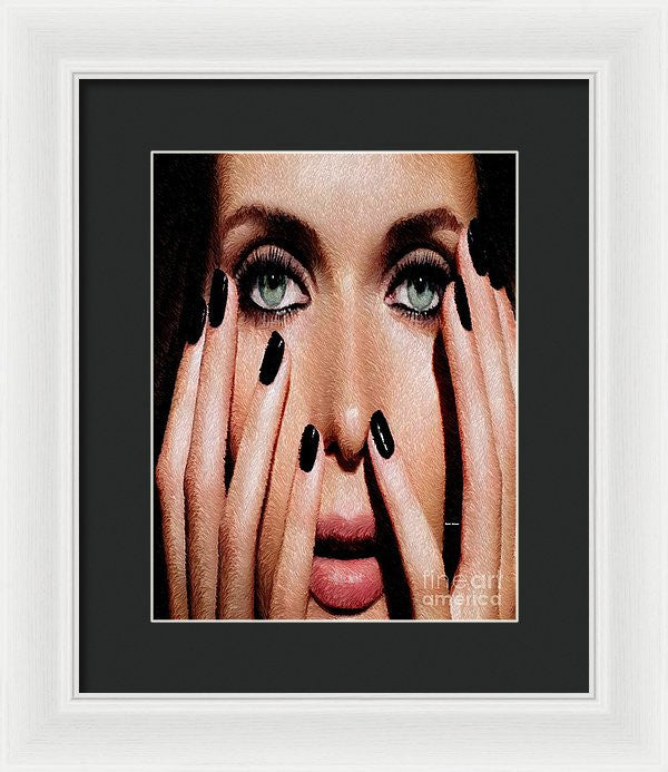 Framed Print - Surprised