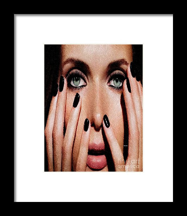 Framed Print - Surprised