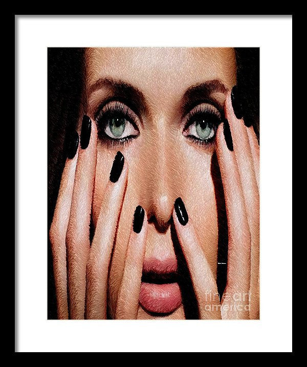 Framed Print - Surprised