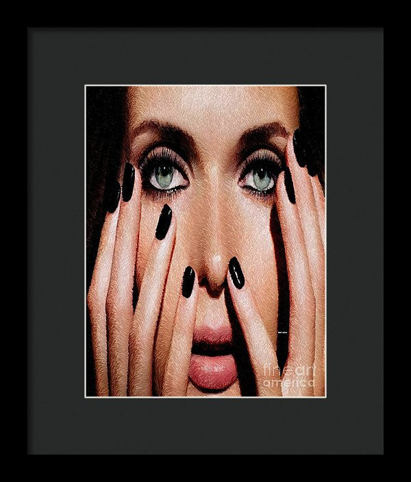 Framed Print - Surprised