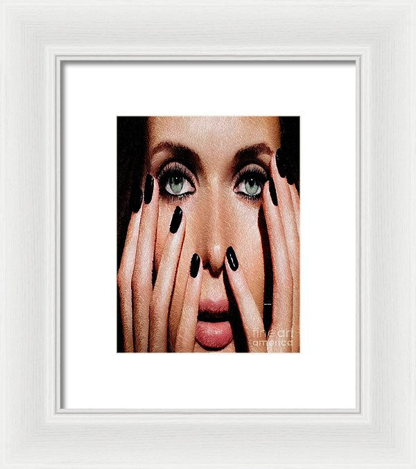 Framed Print - Surprised