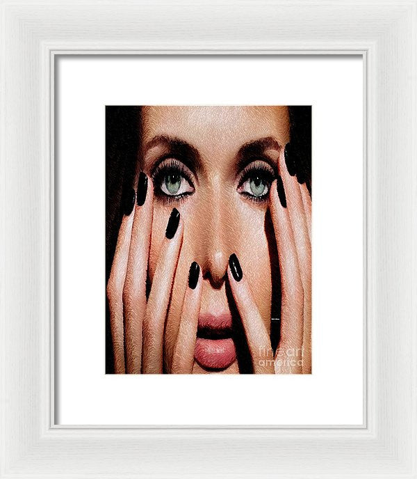 Framed Print - Surprised