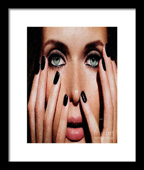 Framed Print - Surprised