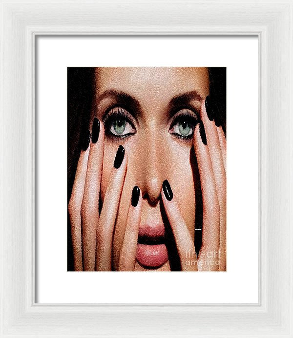 Framed Print - Surprised