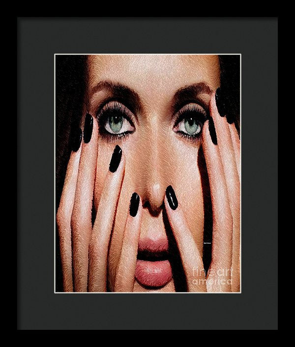 Framed Print - Surprised