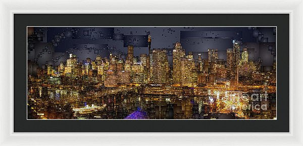 Framed Print - Sydney Australia Skyline