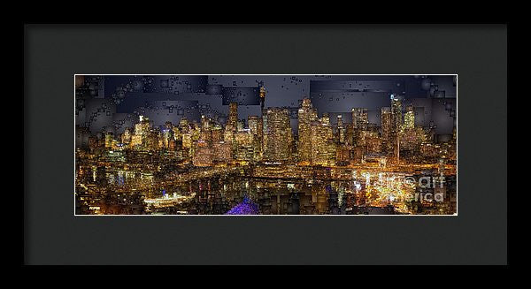 Framed Print - Sydney Australia Skyline