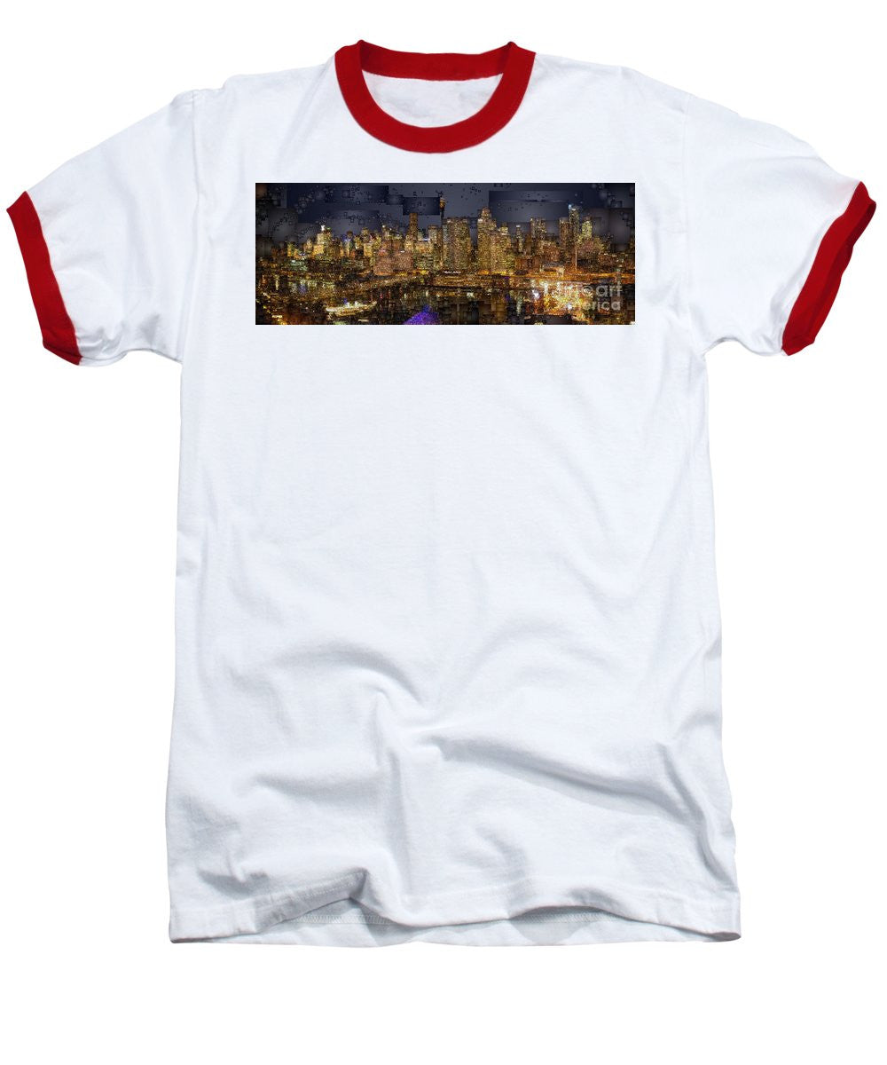 Baseball T-Shirt - Sydney Australia Skyline