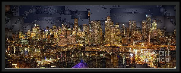 Framed Print - Sydney Australia Skyline