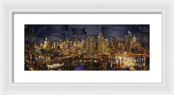 Framed Print - Sydney Australia Skyline