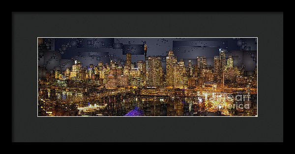 Framed Print - Sydney Australia Skyline