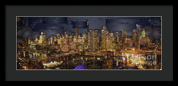 Framed Print - Sydney Australia Skyline