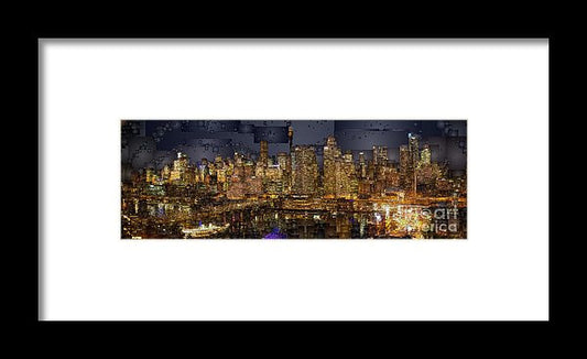 Framed Print - Sydney Australia Skyline