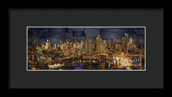 Framed Print - Sydney Australia Skyline