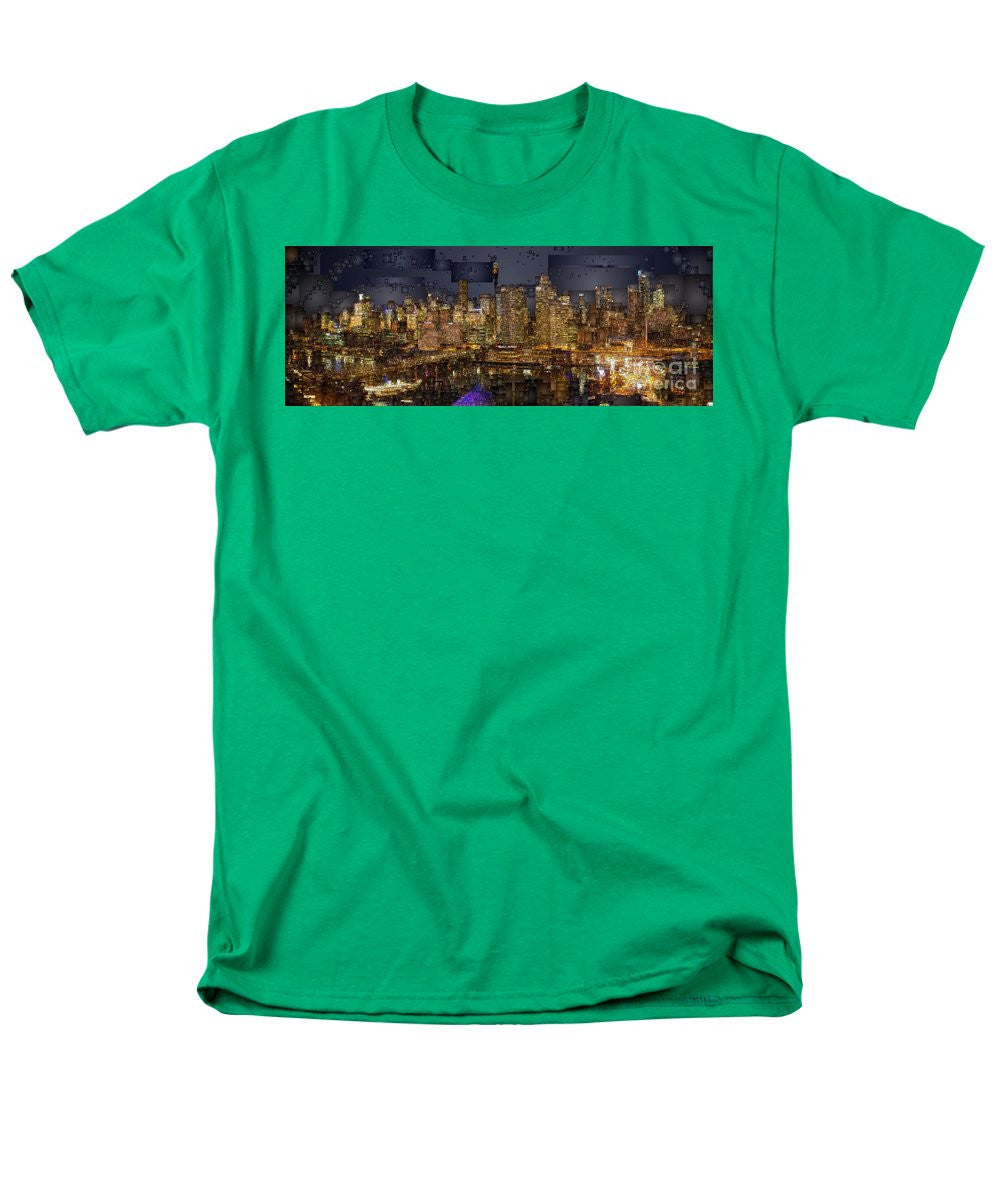 T-shirt pour homme (coupe standard) - Skyline de Sydney, Australie