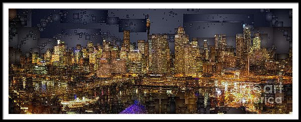 Framed Print - Sydney Australia Skyline