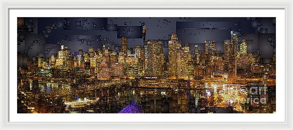 Framed Print - Sydney Australia Skyline